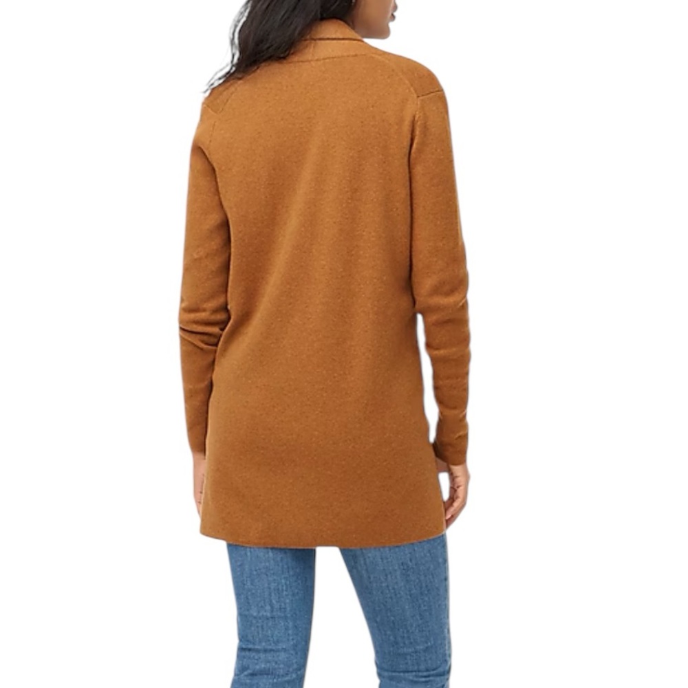 J.Crew Factory The Chelsea Sweater Blazer in Heather Camel - Picture 3 of 8